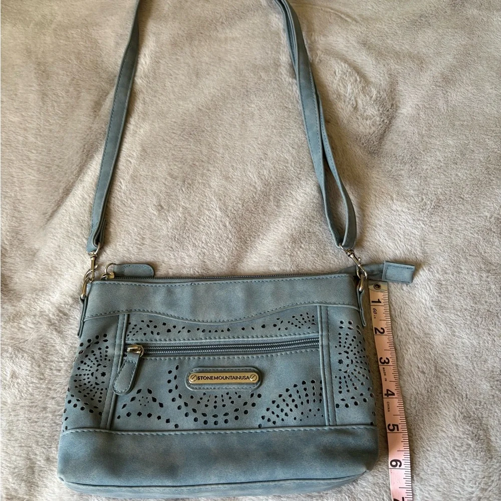 Stone Mountain Accessories Teal Crossbody Bag - Picture 3 of 5